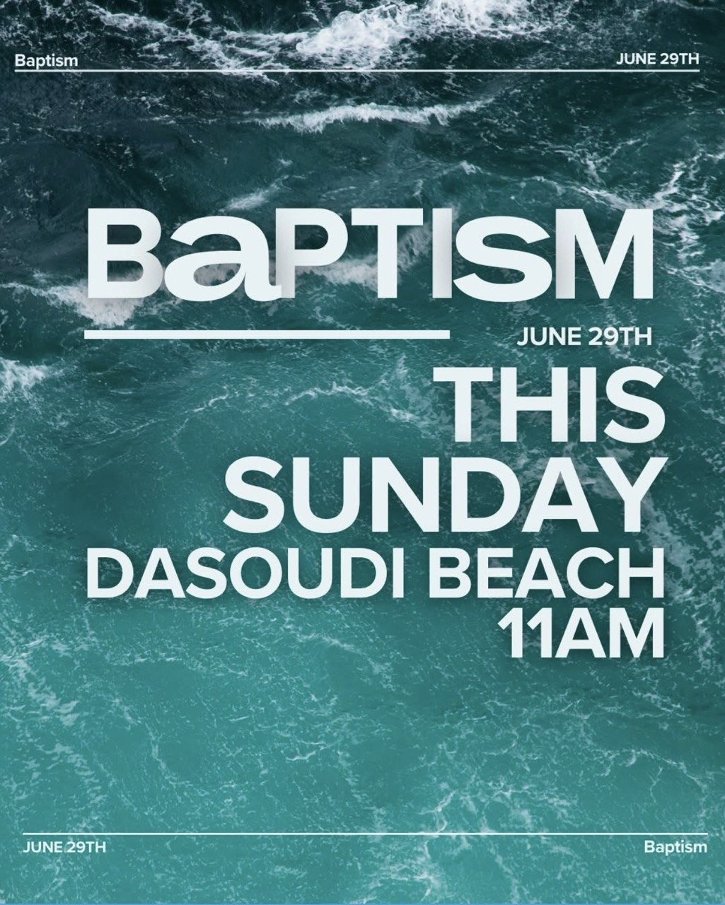 water baptism in Limassol
