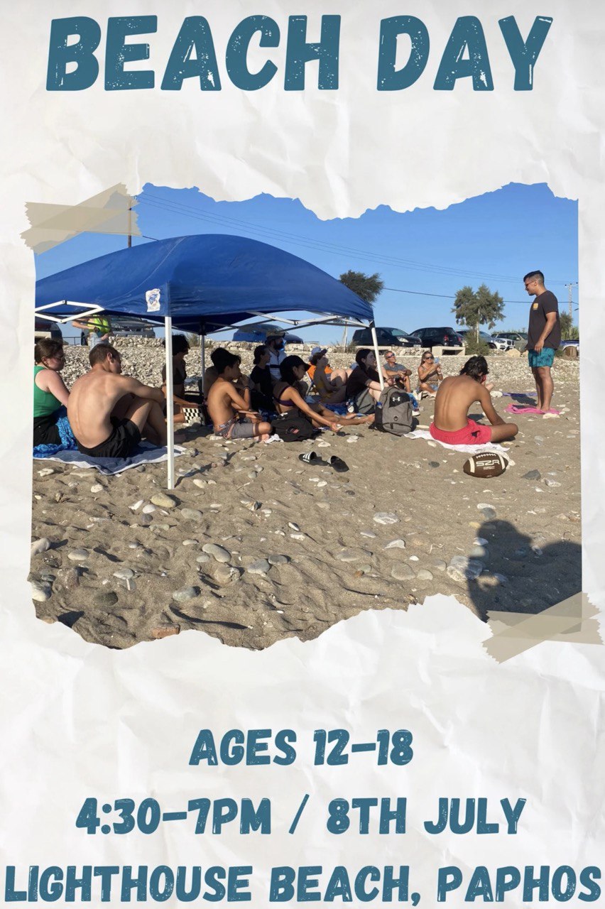 beach day in paphos