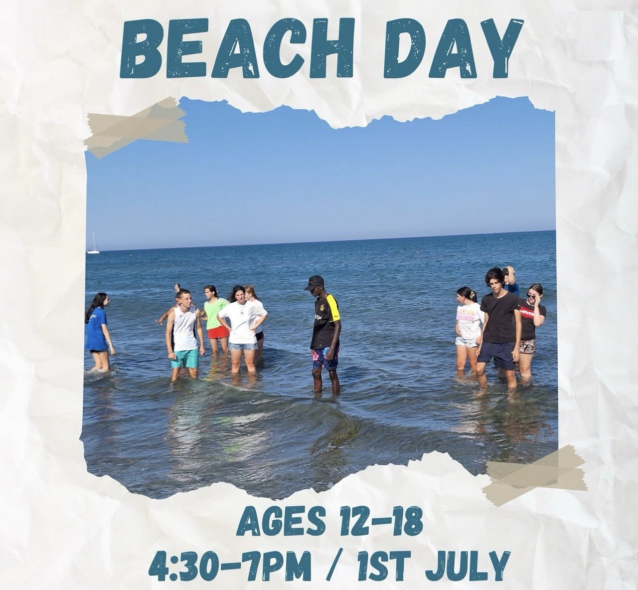 beach day in Larnaca