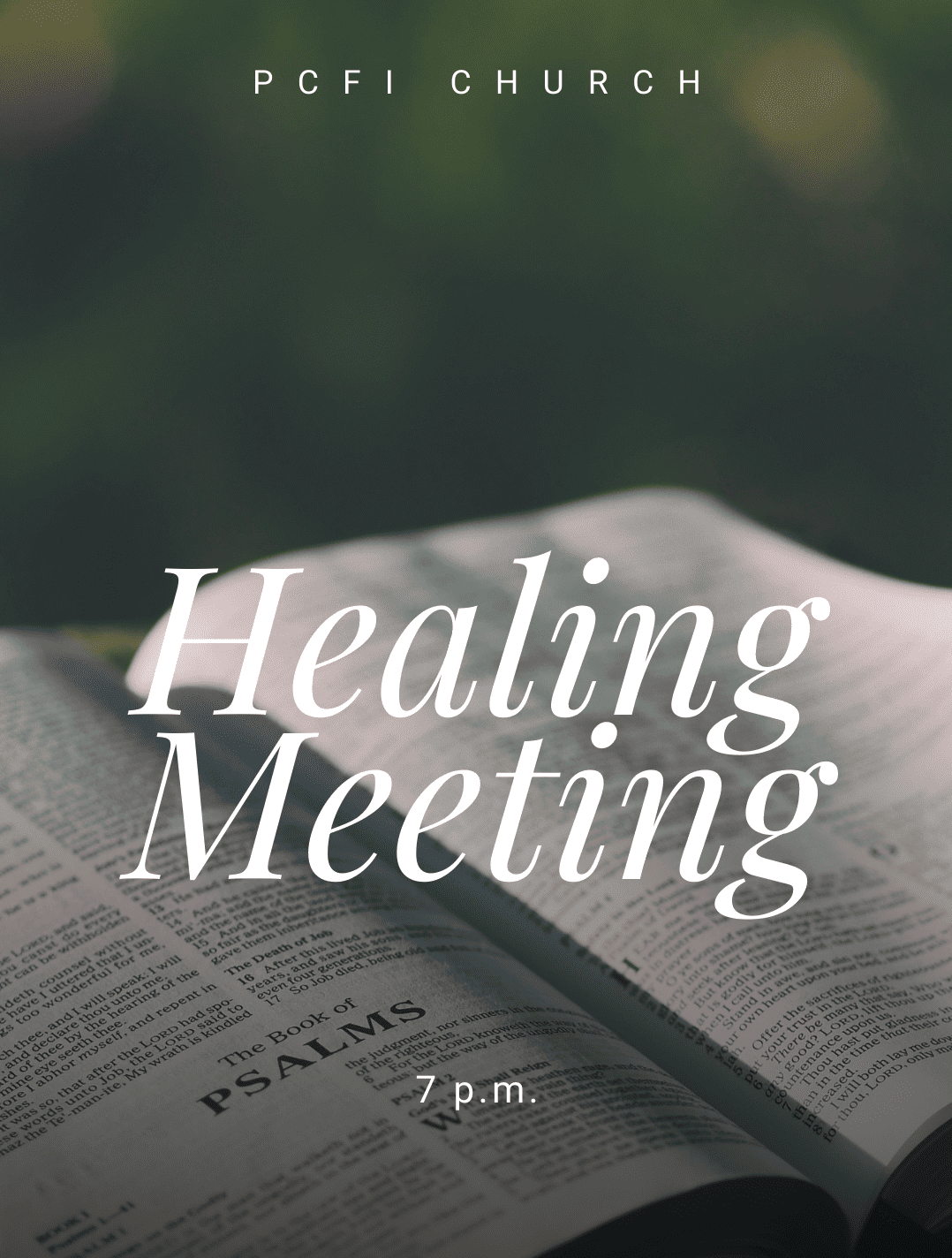 healing meeting Healing Meeting with David Tee and Kevin Van Dermyden at PCFI Church in Paphos