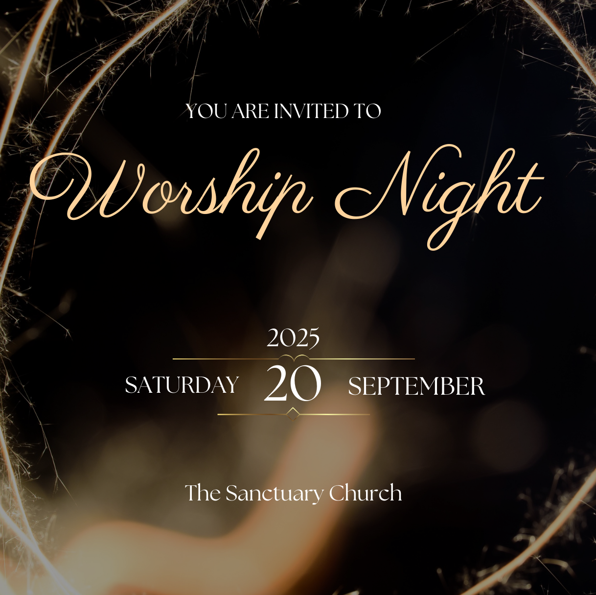 Night of Worship with acoustic music, praise, and prayer in Cyprus
