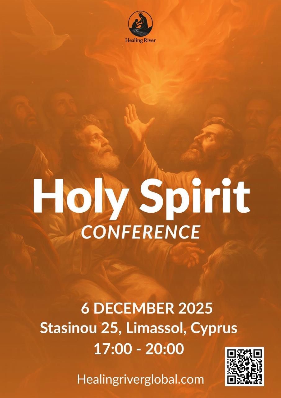 Holy Spirit Conference in Limassol on December 6, 2025 with healing, deliverance, worship, and free registration. Συνέδριο Αγίου Πνεύματος στη Λεμεσό στις 6 Δεκεμβρίου 2025 με θεραπεία, απελευθέρωση, λατρεία και δωρεάν εγγραφή. Конференция Святого Духа в Лимассоле 6 декабря 2025 года: исцеление, освобождение, поклонение и бесплатная регистрация. مؤتمر الروح القدس في ليماسول في 6 ديسمبر 2025، يتضمن شفاءً، تحريرًا، تسبيحًا وتسجيلًا مجانيًا. Holy Spirit Conference sa Limassol noong December 6, 2025 — healing, deliverance, worship, at libreng registration. Conferința Duhului Sfânt în Limassol pe 6 decembrie 2025, cu vindecare, eliberare, închinare și înregistrare gratuită.